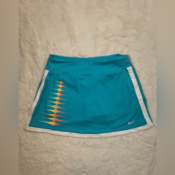 Nike Women 2000s Blue Tennis Skirt size S - Picture 1 of 5